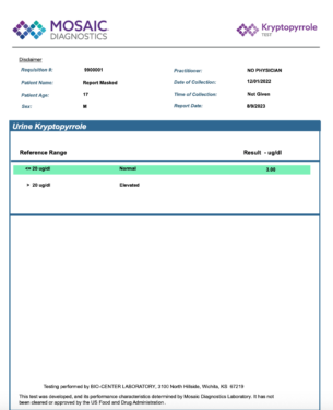 OAT (Organic Acids Test) + Amino Acids Urine Combo - Image 5