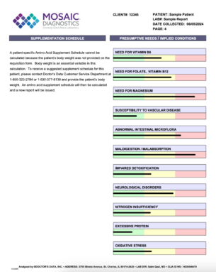 OAT (Organic Acids Test) + Amino Acids Urine Combo - Image 3