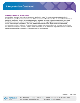 TOXDetect (Environmental Chemical Toxic Exposure) Profile-UPDATED! - Image 20